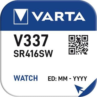Varta V 337 Batareyaları Əgər sizə 337 Micronauşnik üçün batareya