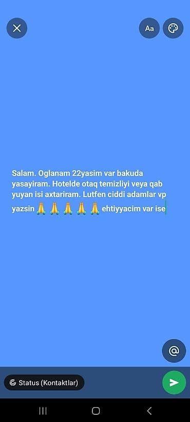 gemide fehle isi: Nomreye zeng catmasa vp yazin. qeyri ciddi adam yazmasin — 1