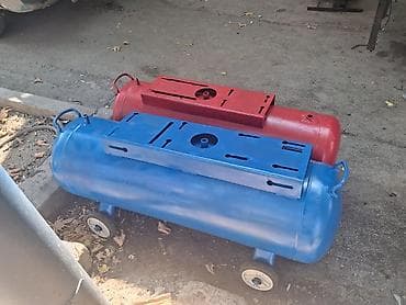 sap: Tiger TG950 benzinli generator + daşınan hava kompressoru çənləri — 2