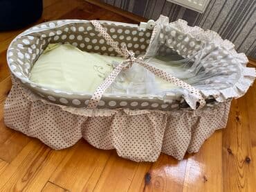 yuxuda körpe uşaq görmek: Uşaq beşiyi – portativ körpə səbəti - Model: yumşaq portativ — 7