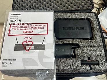 mini dv kamera: Shure SM Digital Wireless System – Headset komplekti Peşəkar səhnə və — 1