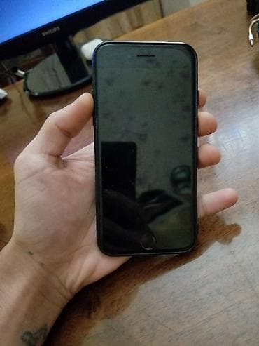 redmi note 14 ikinci el: IPhone 7, 32 GB, Qara, Barmaq izi — 4