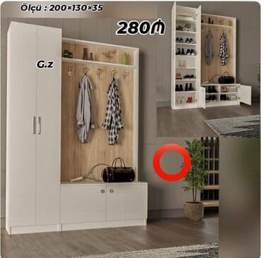 ucuz divar kağızları: Yeni, Dəhliz dolabı — 1