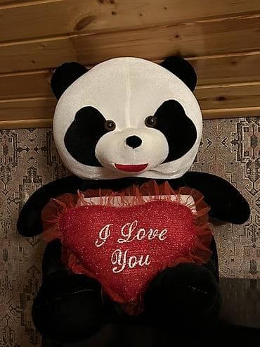 ucuz oyuncaqlar instagram: Böyük ölçülü panda oyuncağı – qucaqlamalıq, yumşaq plyuş materialdan — 1