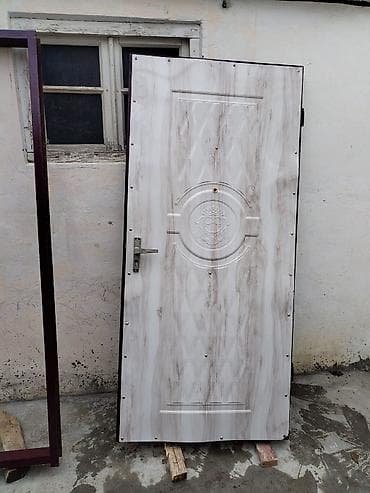 qapi: 2eded Dəmir giriş qapısı və qutu (karkas) komplekti - Material: tam — 5