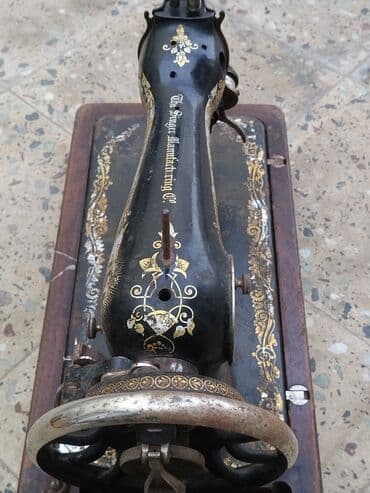 Qədim tikiş maşınları — 3