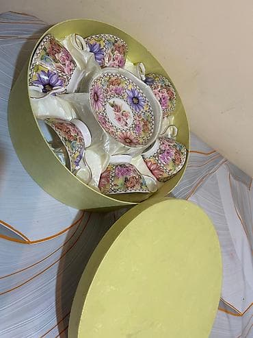 goz muncuğu: Çay dəsti, Farfor — 1