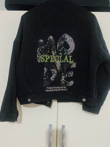 Другая женская одежда: Qara rəngli denim ceket - Material: qalın denim (pambıq əsaslı) - — 2