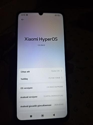 redmi 3 s: Redmi Note 13, 128 GB, rəng - Boz — 6