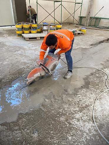 demir seyf qapi: Beton kəsimi və deşik açma xidməti - Dəqiq və hamar kəsim: beton — 1