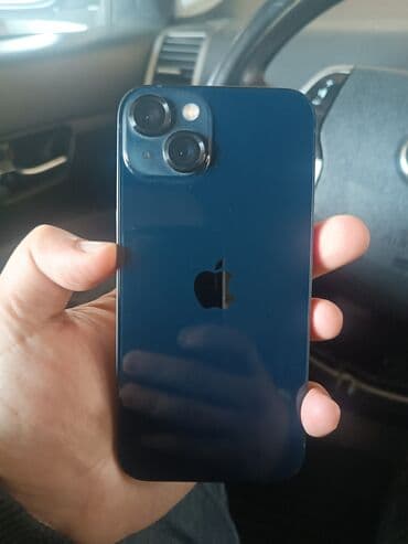 купить бу айфон 13: IPhone 13, Голубой, Face ID — 2