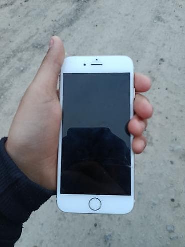 qırıq telefon şəkilləri: IPhone 6, 16 GB, Gümüşü, Qırıq — 4