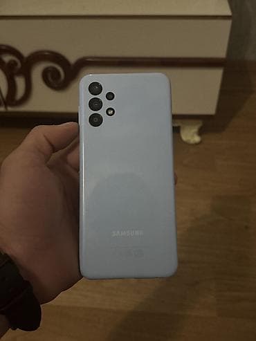 Samsung Galaxy A13, 64 GB, rəng - Mavi, Barmaq izi