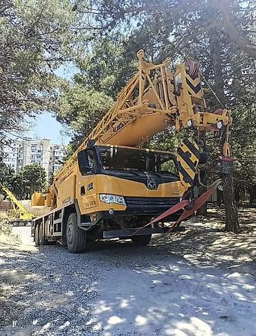 mini kran: 25 tonluq kran Aylıq və günlük icarəyə verilir. Kranın və operatorun — 6