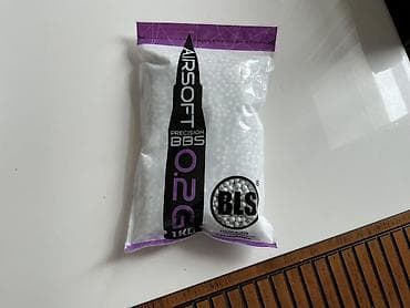 vr eynəklər: BLS Airsoft Precision BBs – 0.20 g, 6 mm - Çəki: 0.20 qram (hər BB) - — 1