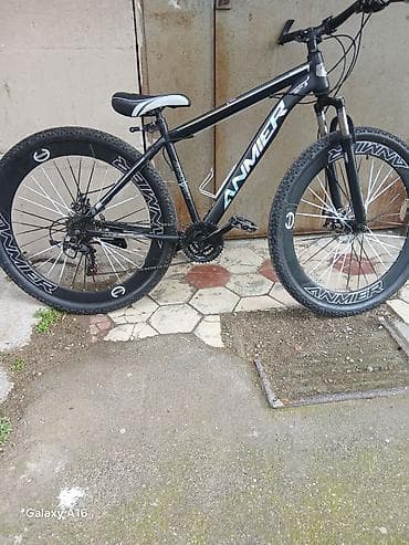ANMIER dağ velosipedi - Çərçivə: yüngül alyuminiuma bənzər, hardtail