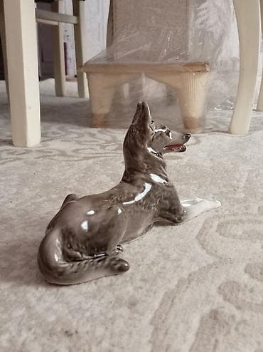 tibet mastiff: Fiqur, Keramika, rəng - Boz — 2