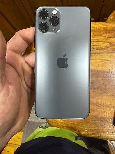 iphone 11 pro satisi: IPhone 11 Pro, 256 GB, Alpine Green, Face ID — 2