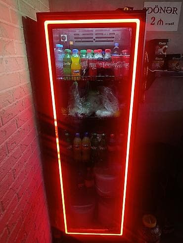 eynək vitrin: Ticarət üçün vitrin tipli içki soyuducusu 185 sm hündürlük 60sm eni — 2