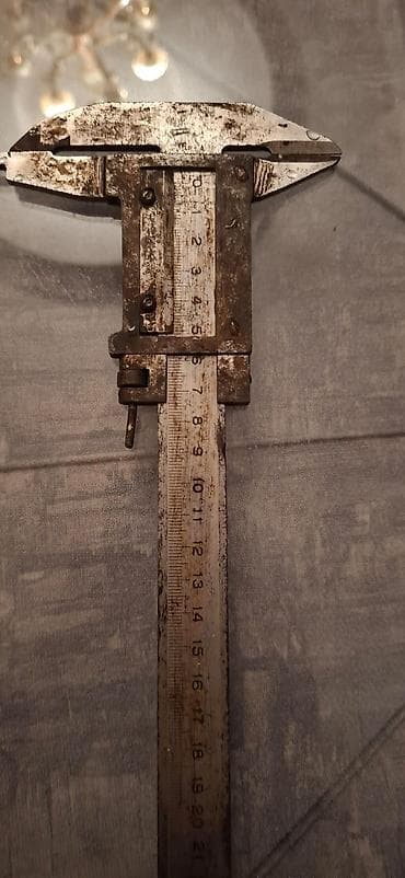 Metall kaliper (ştangensirkul) - Material: polad - Ölçü diapazonu