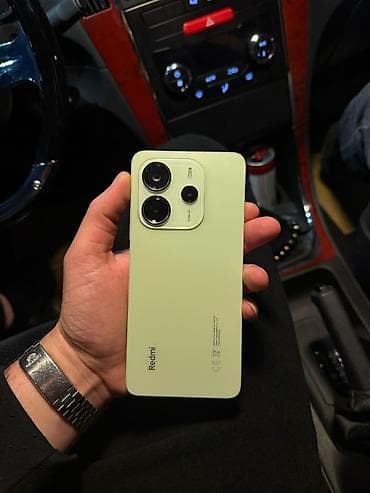 redmi es9: Redmi Note 14, 256 GB, rəng - Yaşıl, Barmaq izi — 4