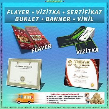 ucuz vizitka capı: Reklam Baner Capı ve Dizayn işləri. Qiymət Olcüdən və Saydan Aslıdır — 1