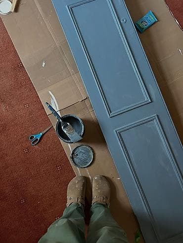 plastik kapi pencere: Qapılara rəng vurma Qapı quraşdırma və ustalıq xidməti köhnə qapıların — 2