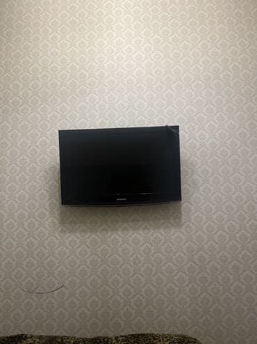televizoru divara vurmaq ucun: İşlənmiş Televizor Samsung LCD Ünvandan götürmə — 2
