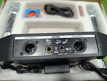 usaq ucun mikrofon: Yeni Simsiz (Bluetooth) Mikrofon Shure, Ünvandan götürmə, Pulsuz çatdırılma, Ödənişli çatdırılma — 6