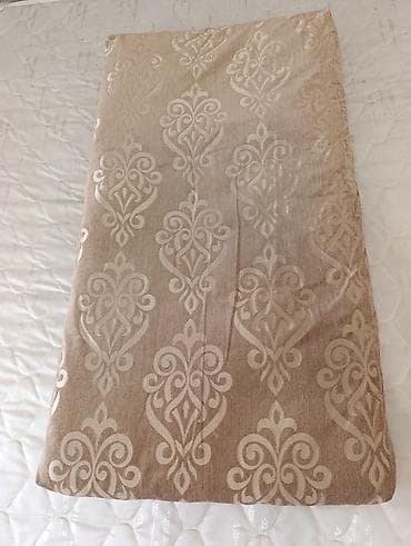 bambu tekstil: Şahzadə naxışlı dekorativ örtük/parça - Material: Qalın, yumşaq — 1