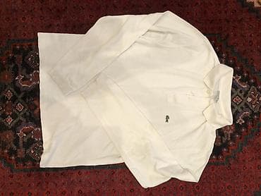 Polo köynək, Lacoste, rəng - Ağ