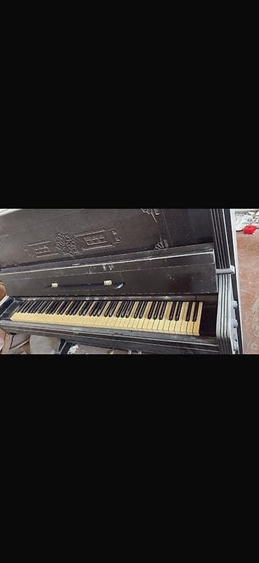 Kuyruklu olmayan akustik pianino (upright). - Korpus: klassik qara — 1