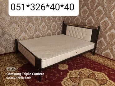 Çarpayılar: Yeni, İkinəfərlik çarpayı, Bazasız, Matras ilə, Siyirməsiz, Azərbaycan — 3