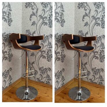 где можно купить барные стулья: 2 ədəd bar stulu satılır,hər biri 50 azn.Ünvan:Xırdalan/0483Q'svnc — 1