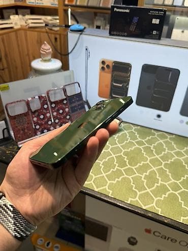 ayfon 14 pro: IPhone 13, Зеленый, Беспроводная зарядка — 5