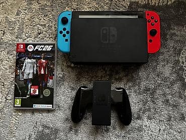 ANCAQ BARTER Nintendo switch V2,üstündən 128Gb əlavə yadaş və — 3