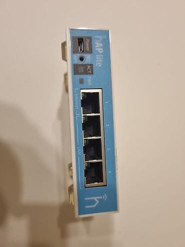 tp link archer: MikroTik hAP lite (RB941-2nD) yönləndirici / access point - 2.4 GHz — 1