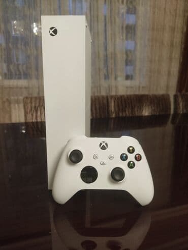 вытяжка с рециркуляцией: Məhsul: Xbox Series S konsolu (ağ korpus, qara havalandırma paneli — 3