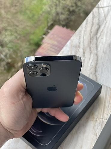 iphone 12 plata: IPhone 12 Pro, 128 GB, Graphite, Face ID — 7