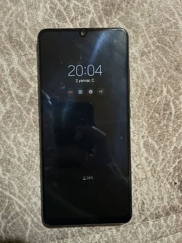 Mətbəx texnikası: Samsung Galaxy A32, rəng - Qara, Barmaq izi — 2