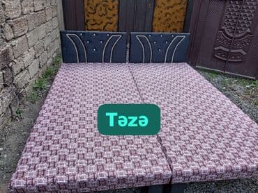 Sağlamlıq və gözəllik: Təzə çarpayılar. 1 nəfərlik çarpayılar 60 manat. 2 nəfərlik taxt 110 — 1