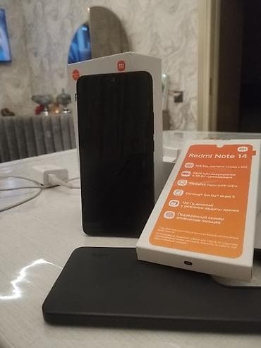 xiaomi not 11 pro: Redmi Note 14, 256 GB, rəng - Qara, Zəmanət, Sensor, Barmaq izi — 4