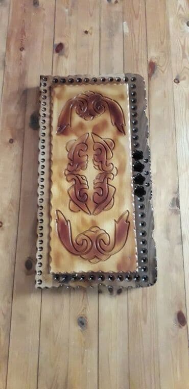 fizika 10 cu sinif metodik vesait pdf: Əl işı ağac nərd taxtası - Material: tam ağac (əl oyması). - Dizayn — 6