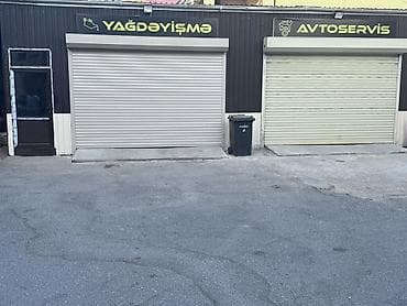 Xidmət: Avtoservis və yağdəyişmə 6* 12 metr yoldan 20 metr icerida