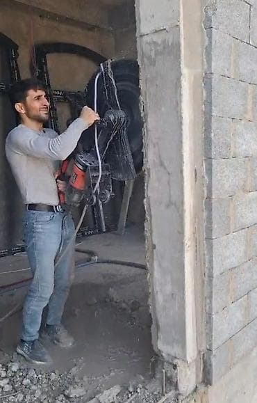 kuklalar evi: Beton və dəmir-betonlarda almaz karotla deşik açma və kəsim xidməti — 5