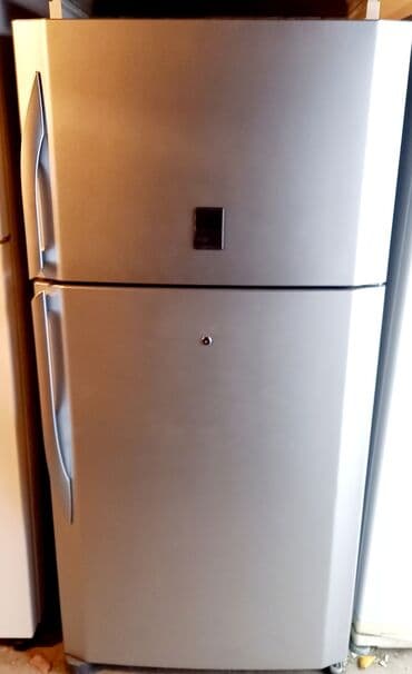 İşlənmiş 2 qapılı Sharp Soyuducu Satılır, rəng - Boz