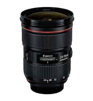 Canon EF 24-70mm f/2.8L II USM obyektiv - Fokus aralığı: 24–70 mm – — 1