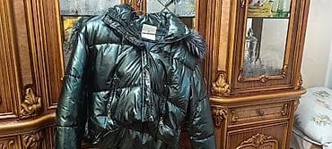 moncler bakı: Moncler qadın qış gödəkçəsi - Rəng: tünd metalik boz (parlaq — 6