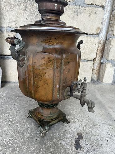 tablet 2 el: İşlənmiş Od Samovar, 7 l, Ödənişli çatdırılma — 2