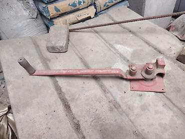Satıram Mexaniki armatur əyən (manual rebar bender) - Material: qalın